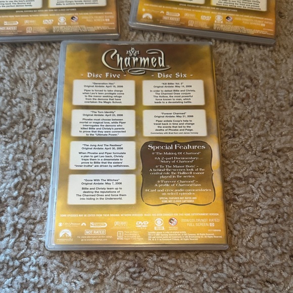 Charmed The Final Season DVD SET 6 Disks - Picture 5 of 7